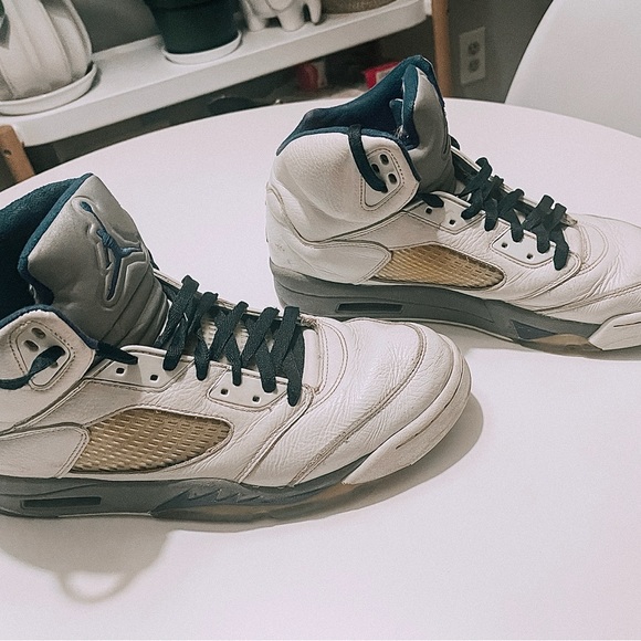 Nike Air Jordan 5 Retro Stealth 136027 142 Size 11.5 - Picture 2 of 7